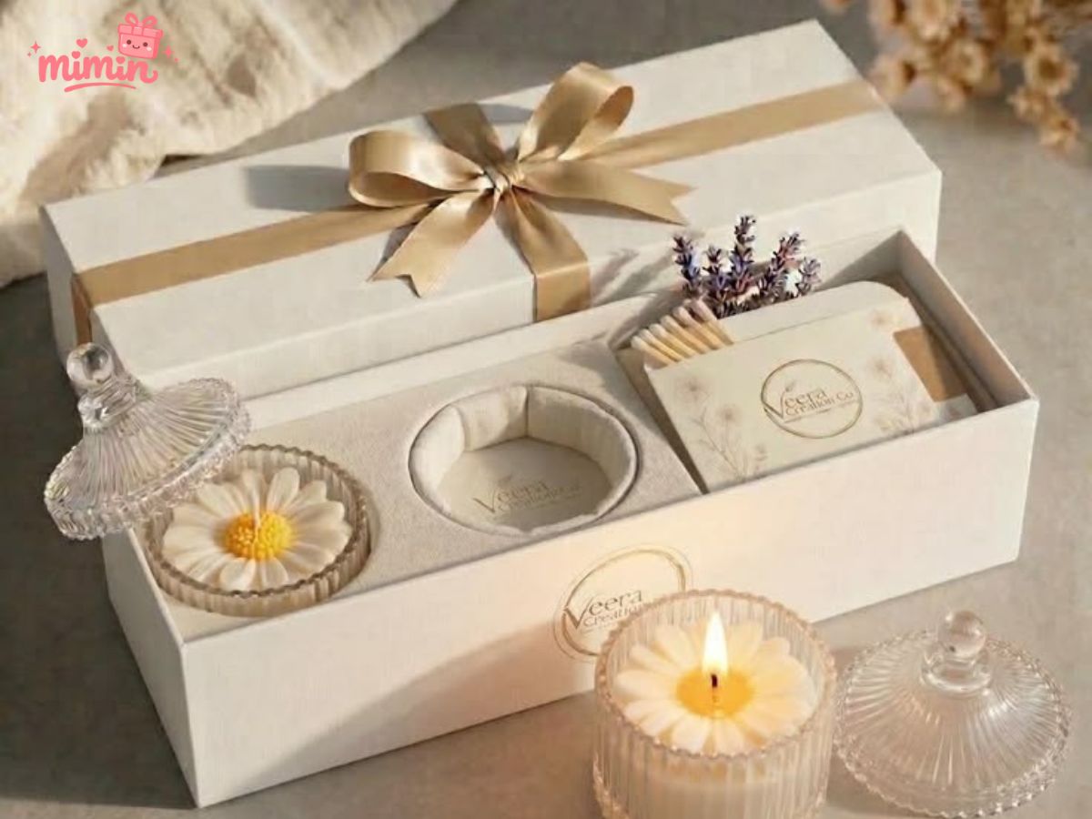 set quà tặng nến thơm 